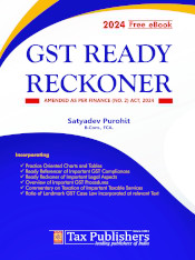 GST Ready Reckoner, 2024